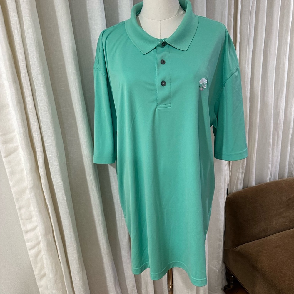 Oxford Green Polo Golf Shirt